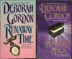 Runaway Romance Time Travel Lot of 2 Paperback by Deborah Gordon
