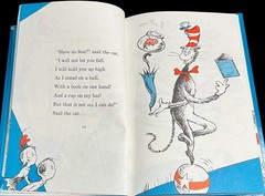 The Cat In The Hat by Dr. Seuss Hard Cover Book 61 Pages