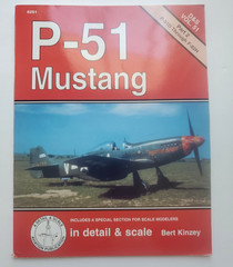 P-51 MUSTANG: P51D to F-82H In Detail & Scale By Bert Kinzey Part 2 D&S Vol51