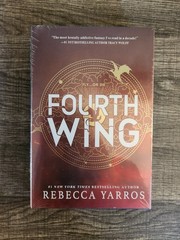 Sealed FOURTH WING Rebecca Yarros Holiday Special Edition Hardcover Red Tower