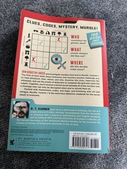 Murdle: Volume 1 Puzzle Mystery Book by G.T. Karber Trade Paperback Activity
