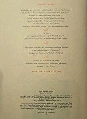 The Family Holy Bible Hawthorn 1966 Red Hardcover Pope John XXIII