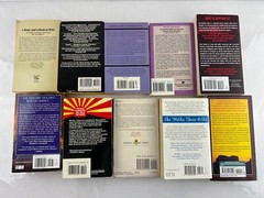 Lot Of 10 Mystery Thriller Paperback Books, Mixed Authors as Shown – Bundle A