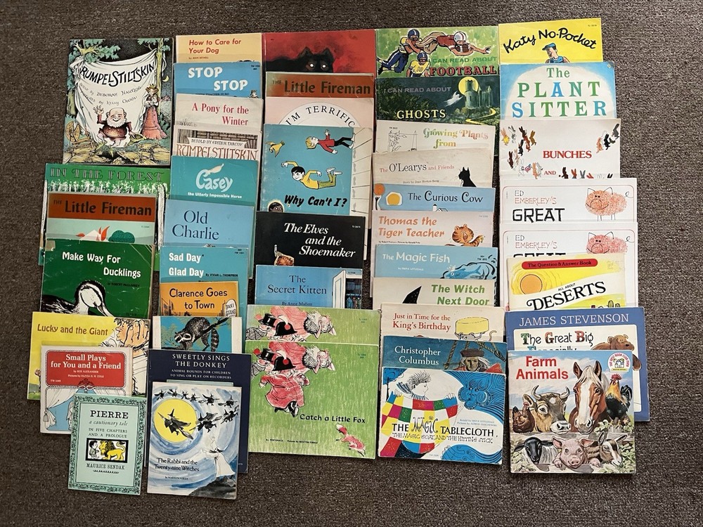 Vintage Scholastic Book Services 45 Lot Most 1960-70’s Boys & Girls Paperbacks