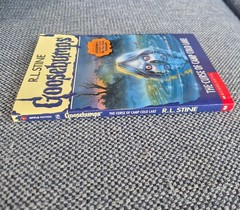 Goosebumps RL Stine #56 The Curse of Camp Cold Lake 1st Edition Book / Inserts