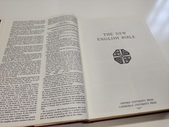 1972 THE HOLY BIBLE in Four Translations Parallel Edition LARGE Hardcover