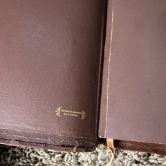 Thompson Chain Reference Bible KJV Kirkbride Morocco Leather 3rd Improved 1957