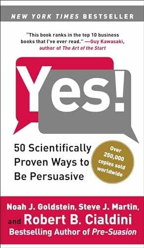Yes!: 50 Scientifically Proven – Paperback, by Goldstein Ph.D. Noah – Very Good