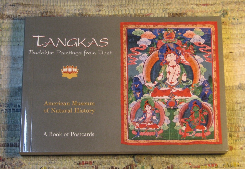 TANGKAS Buddhist Paintings Tibet Book of Postcards American Museum of Natural Hi