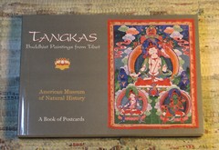 TANGKAS Buddhist Paintings Tibet Book of Postcards American Museum of Natural Hi