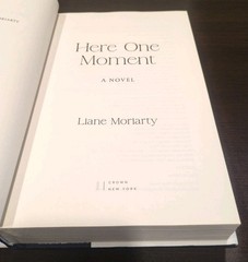 Here One Moment Hardcover Moriarty, Liane