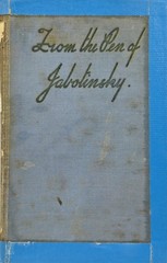 Vintage From The Pen Of Jabotinsky Vladimir Jabotinsky Biography Hardcover 1941