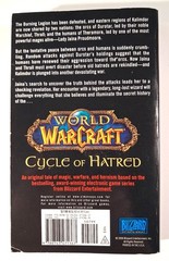 World of WarCraft – Cycle of Hatred – Blizzard Paperback Book Keith DeCandido