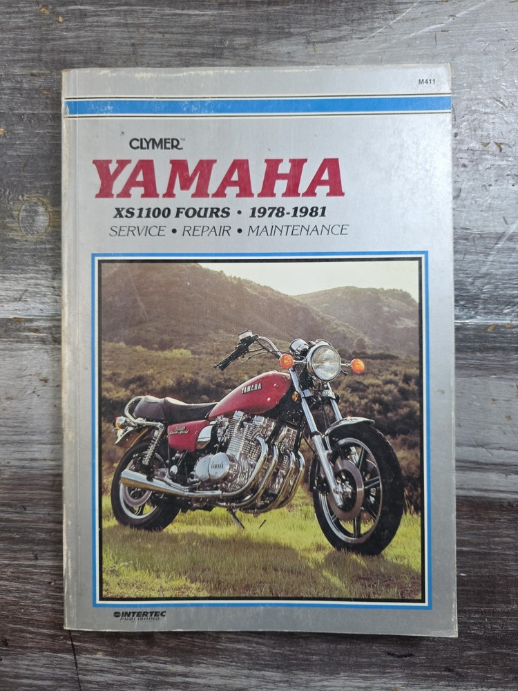 Clymer Service Repair Maintenance Manual M411 Yamaha XS1100 Fours 1978-1981