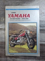 Clymer Service Repair Maintenance Manual M411 Yamaha XS1100 Fours 1978-1981