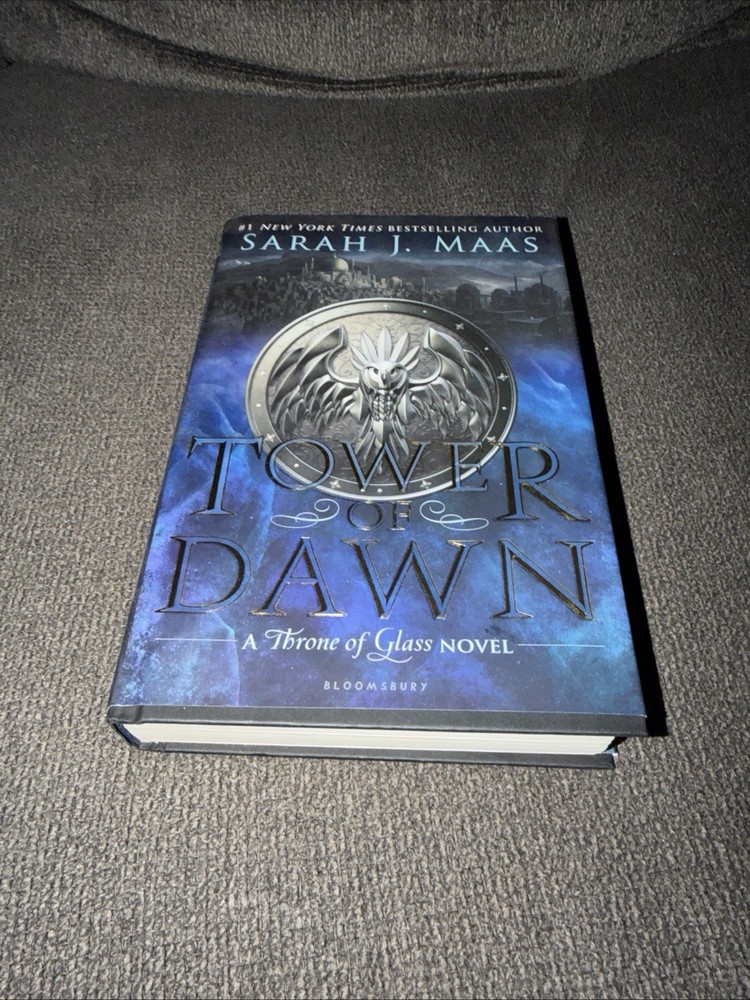 Sarah J. Maas Throne of Glass Tower of Dawn Hardcover Dust Jacket New Box C