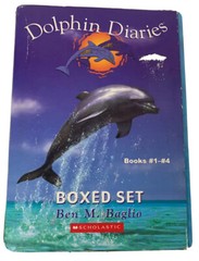Dolphin Diaries Scholastic Series Book Lot 1-4 Ben M. Baglio Boxed Book Set