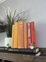 Stack of 6 colorful books for Decoration | Book Decor| Decorative Book set.