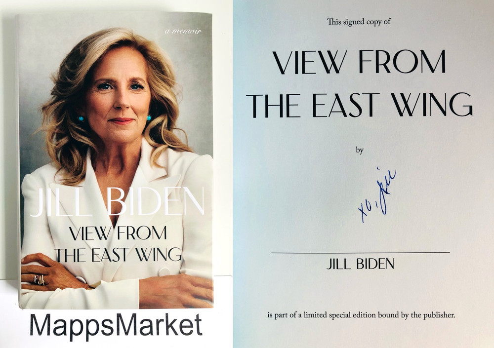 View from the East Wing: A Memoir SIGNED by Jill Biden 1st/1st (2026, Hardcover)