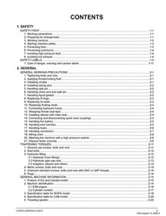 KUBOTA LX2610 LX2610SU LX3310 WORKSHOP MANUAL, BIND – FRONT & BACK – XL FOLDOUTS