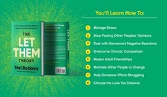 The Let Them Theory By Mel Robbins, Paperback Book Free Ship USA