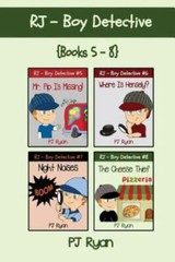 Rj – Boy Detectivs 5-8: 4 Fun Short Story Mysteries for Children Ages 9-12 by…