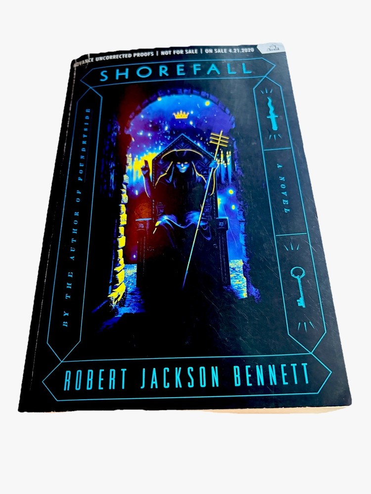 Shorefall Robert Jackson Bennett PB ARC Advance Reader Copy 1ST Edition 2020