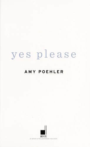 Yes Please by Poehler, Amy, Acceptable Book