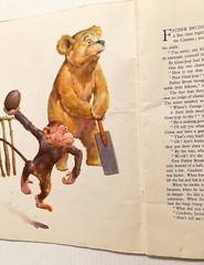 c1940s Lawson Wood Granpops Book of Fun Anthropomorphic Monkey Chimp Ape Animal