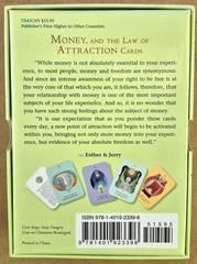 Money and The Law Of Attraction Cards Esther Jerry Hicks 60-Card Deck Hay House