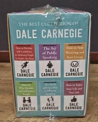 Dale Carnegie Collection 6 Books Set Non Fiction Paperback *Ripped Packaging*