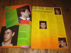 Poster Pop Magazine 84 Duran Duran Giant Double sided Fold out Poster!