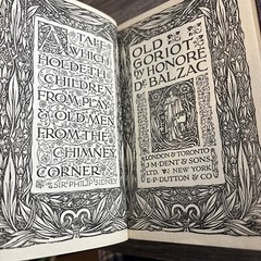 Old Goriot By Honore de Balzac J. M. Dent & Sons Ltd. 1922 Reprint