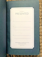 Zondervan NIV Thinline Bible: Comfort Print, blue Leathersoft, gilt page edging
