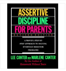 ASSERTIVE DISCIPLINE FOR PARENTS by Lee Canter FREE SHIPPING paperback book