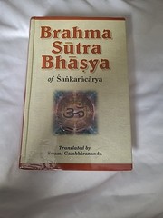 Brahma-Sutra Bhasya of Sankaracarya by Badarayana (Hardcover)