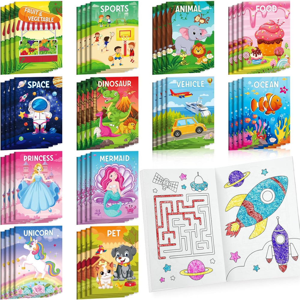 Coloring Books Party Favors Bulk Mini Coloring Books for Kids Ages