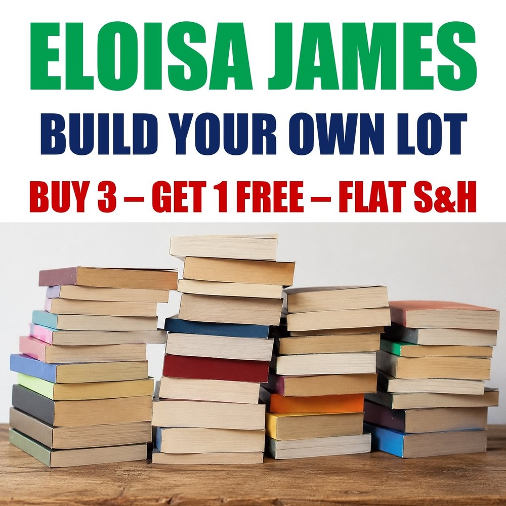 Eloisa James Paperback Books – Build A Romance Novel Book Lot – Flat Shipping