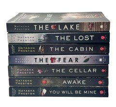 Natasha Preston Book Lot of 6 Thriller Mystery Paperbacks Cellar Lake Cabin Fear