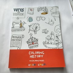 New Color School Coloring History Coloring Book 44 Pages Rosa Parks Womens Vote