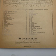 Golden Stamp Book of Rocks & Minerals Matthew Kalmenoff 1974 8th Printing