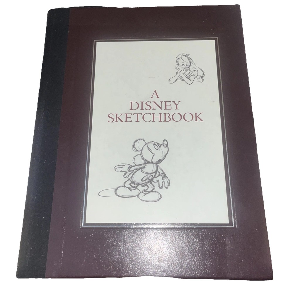 A Disney Sketchbook (Disney Editions Deluxe) Animation Book Ken Shue Hardcover