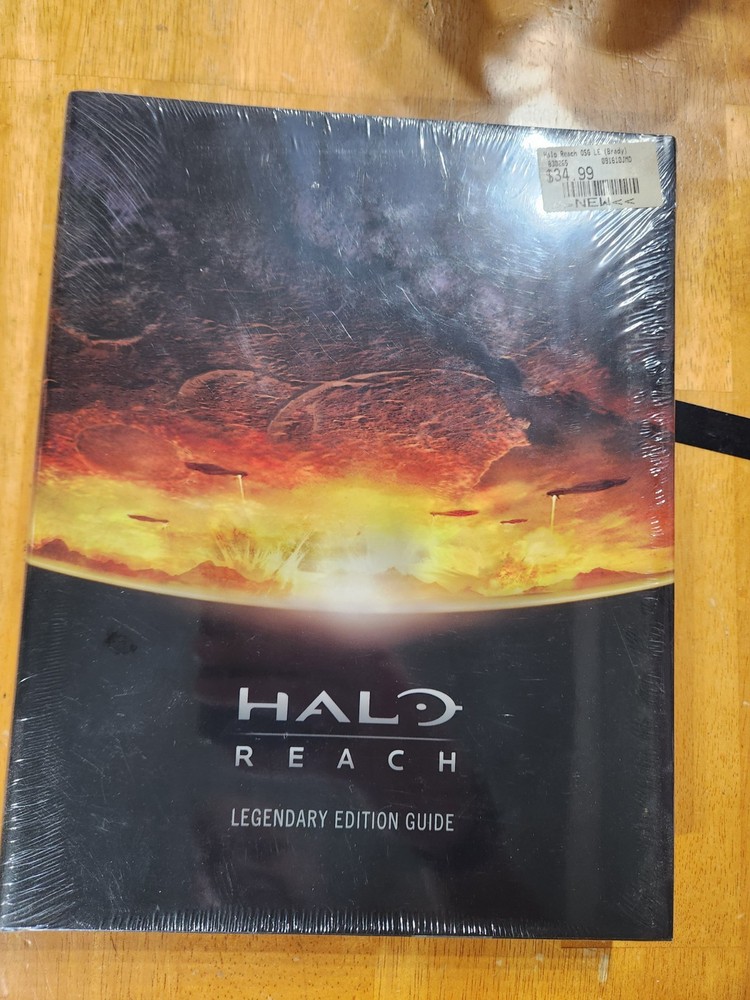 Halo Reach Legendary Edition Guide by BradyGames Staff (2010, Hardcover) Sealed