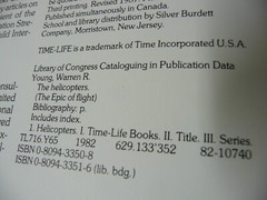 The Epic Of Flight – The Helicopters, Time-Life Books, 175 pages, HC