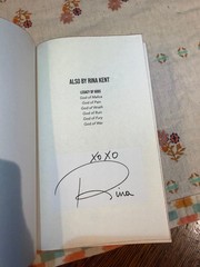 God of Malice Deluxe Signed by Rina Kent