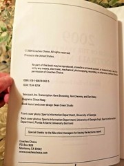 2009 Coach of the Year Clinics Football Manual (2009) Earl Browning