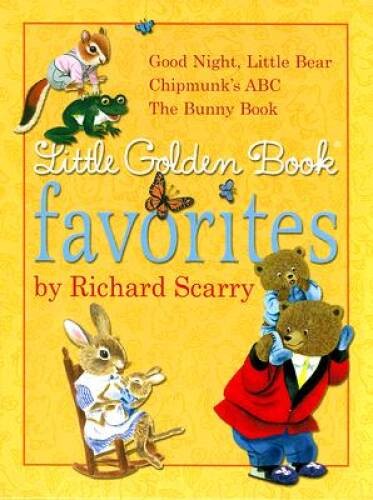Little Golden Book Favorites by Richard Scarry – Hardcover – GOOD