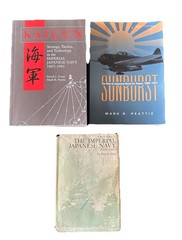 The Imperial Japanese Navy Lot Of 3 Books Inc Kaigun & Sunburst By Mark Peattie