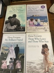 Elena Ferrante Lot Neapolitan Novels Complete Series Set 4 Books Europa 1-4