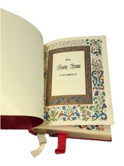 Holy Bible, Michelangelo Edition Confraternity & Douay Texts 9-8-1966 In Plastic